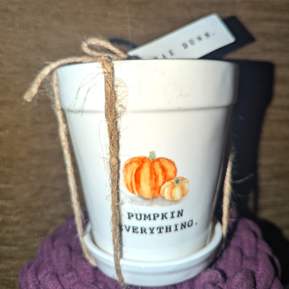 Rae Dunn Small Planter "Fall Everything" 5"
